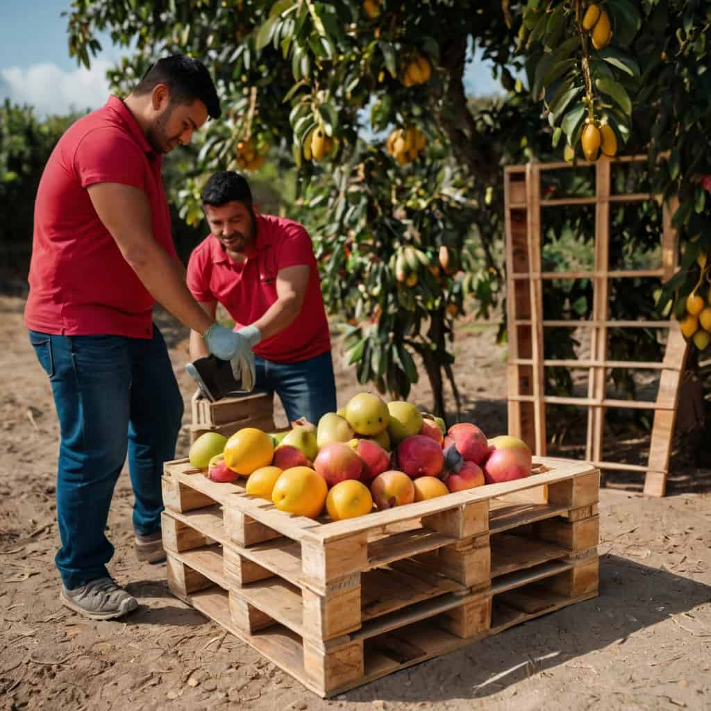 palets fruta