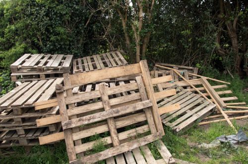 palets desmantelados